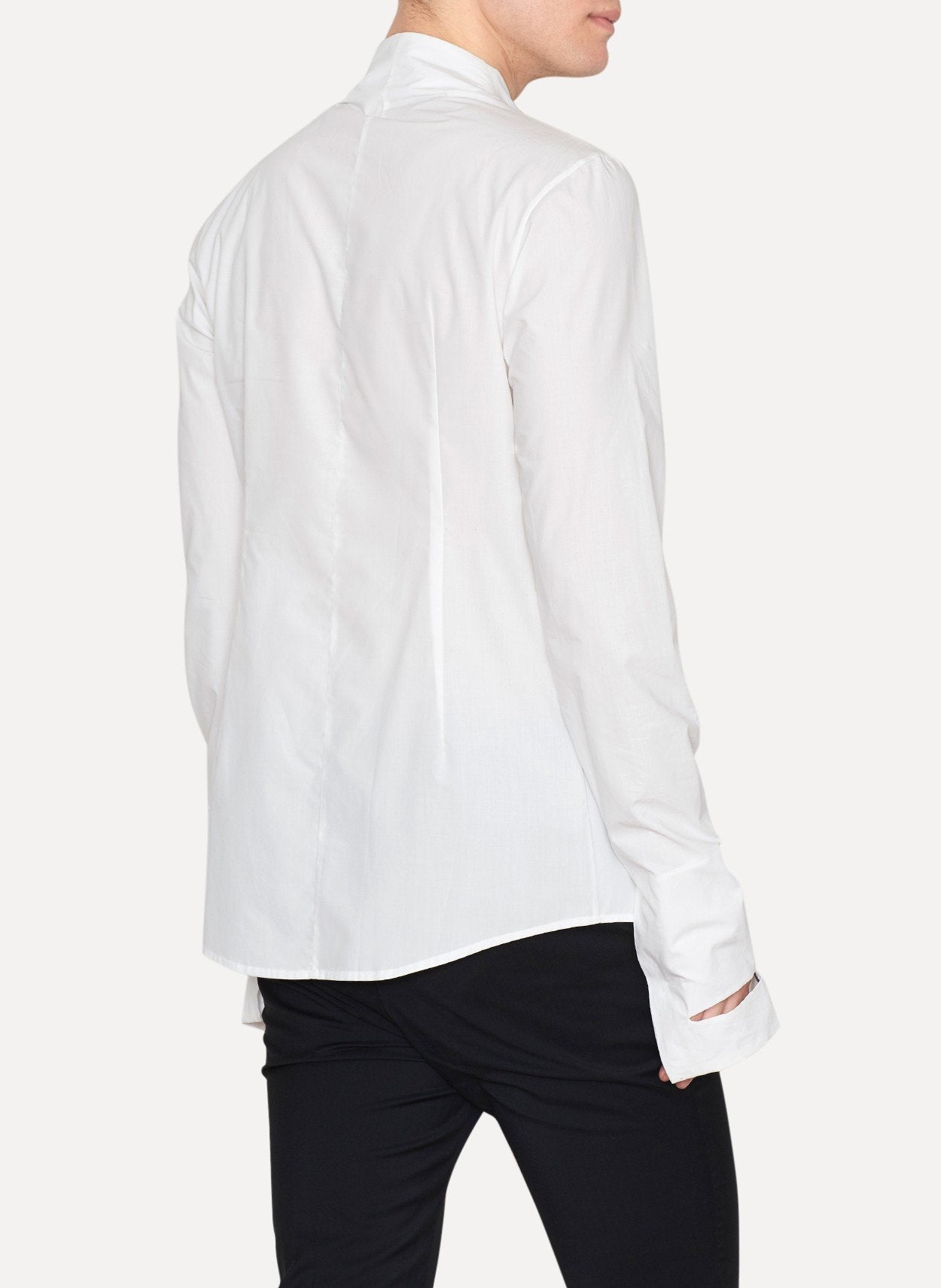 Collarless Minimal Shirt