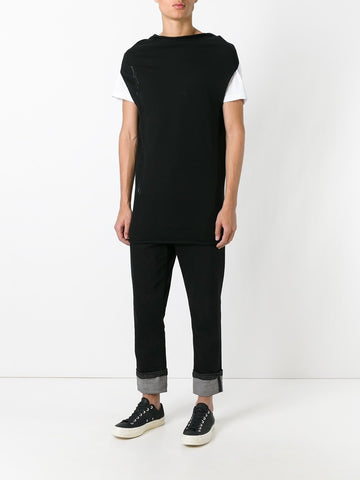Hooded Sleeveless Jumper