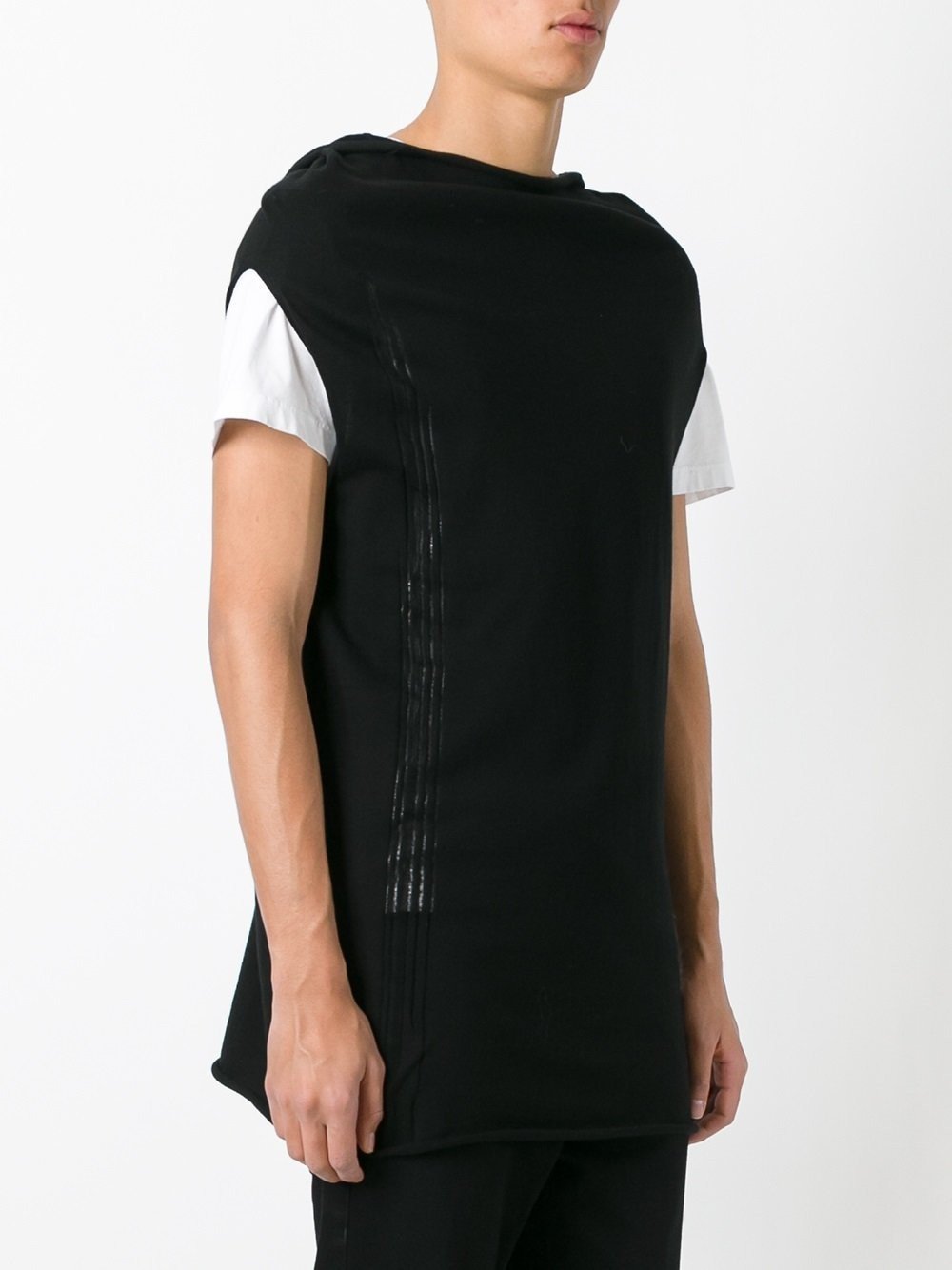 Hooded Sleeveless Jumper