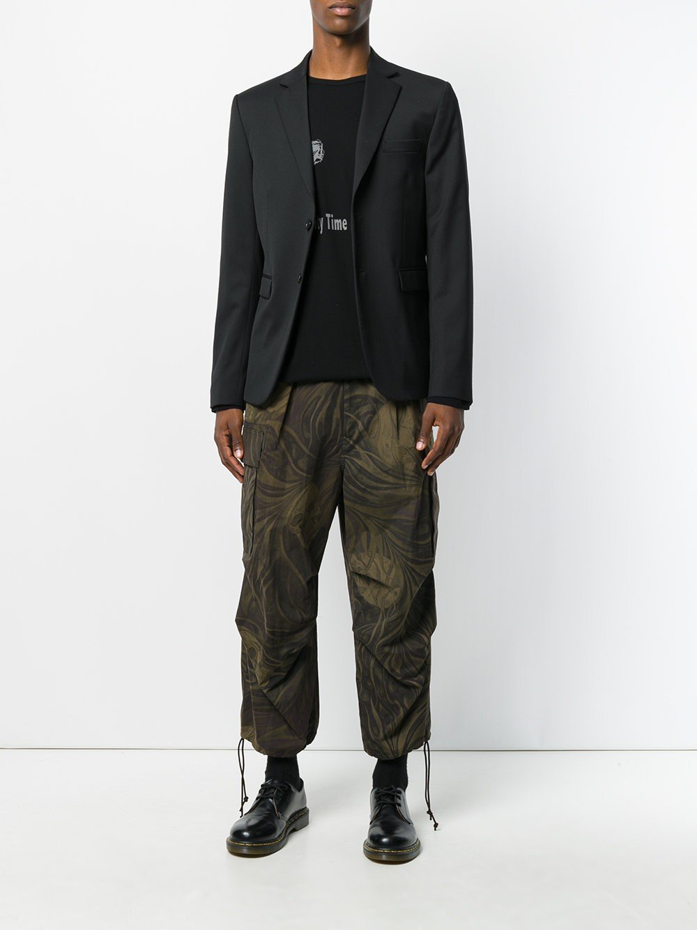 Army Pants Print Cargo