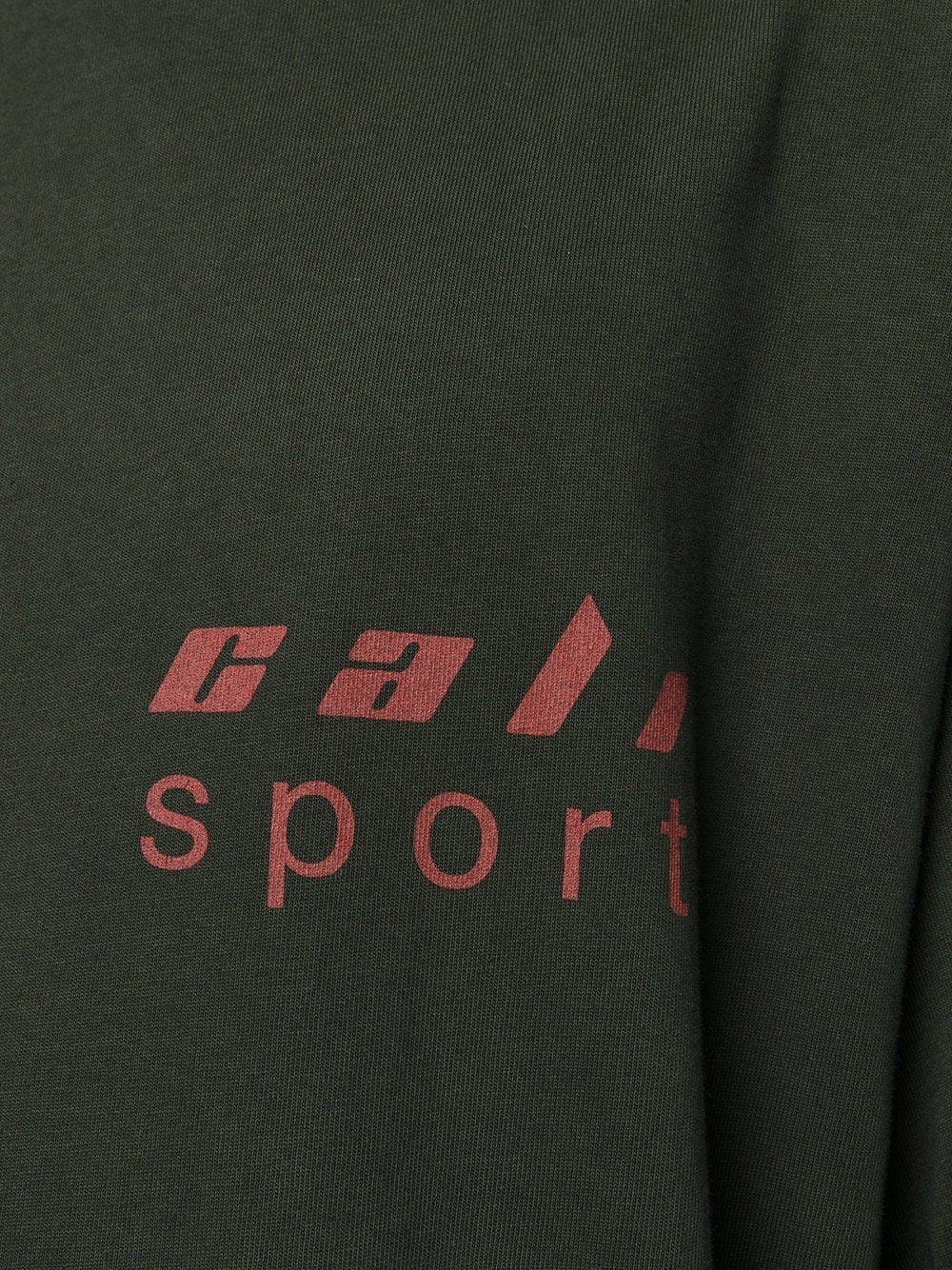 Thick Cotton Cali Sport Tshirt Onyx Dust