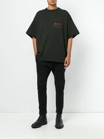 Thick Cotton Cali Sport Tshirt Onyx Dust