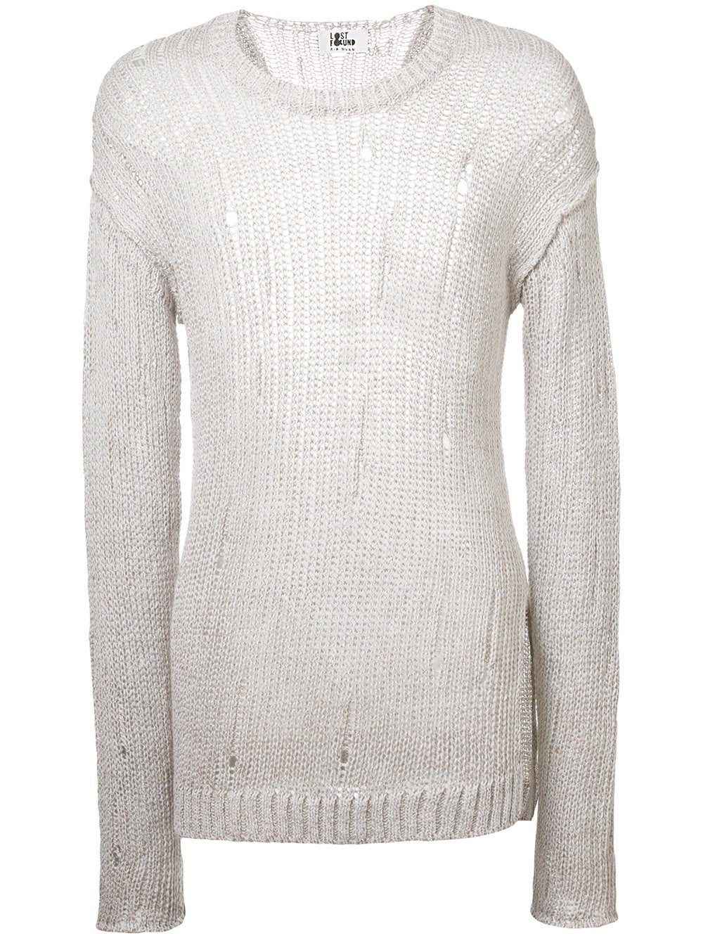 Linen Cotton Knit Sweater