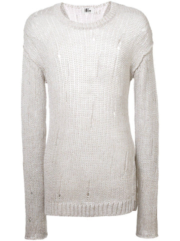 Linen Cotton Knit Sweater