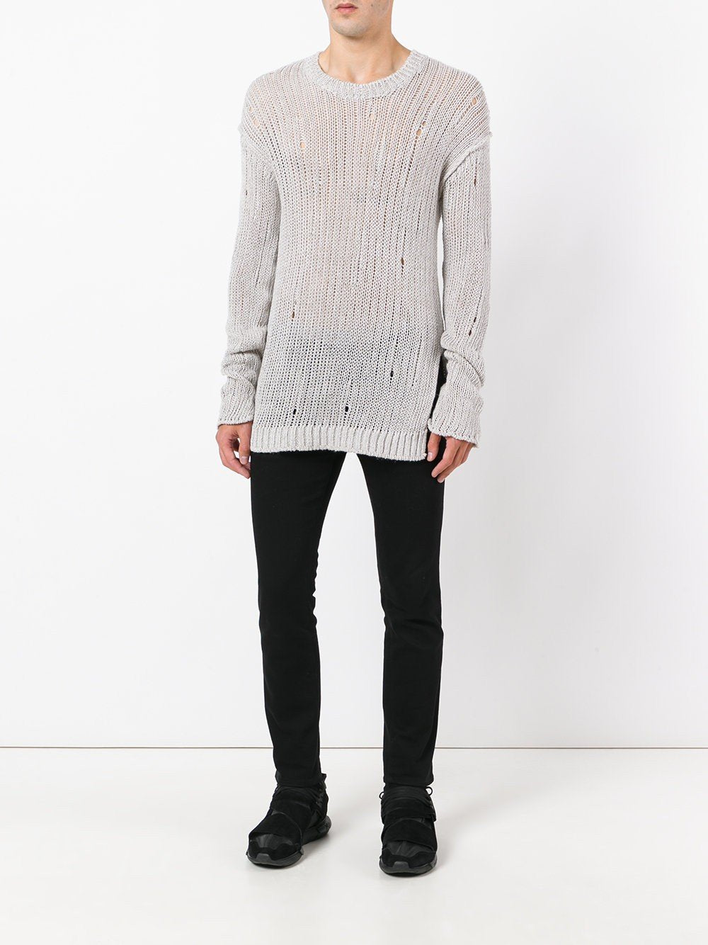 Linen Cotton Knit Sweater