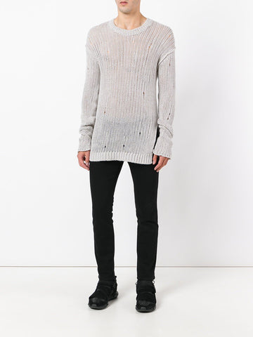 Linen Cotton Knit Sweater