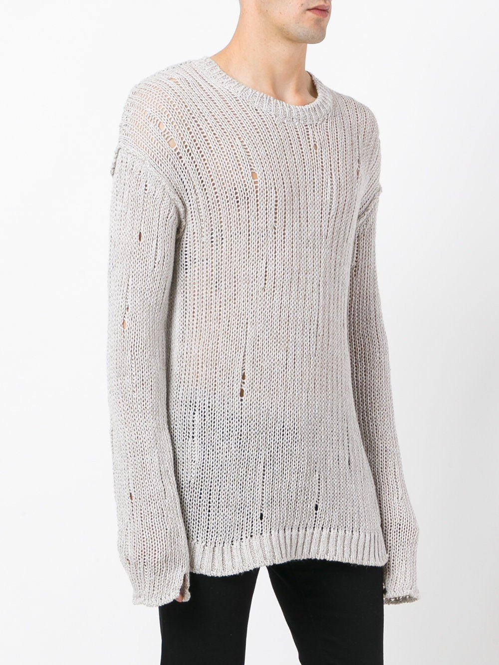 Linen Cotton Knit Sweater