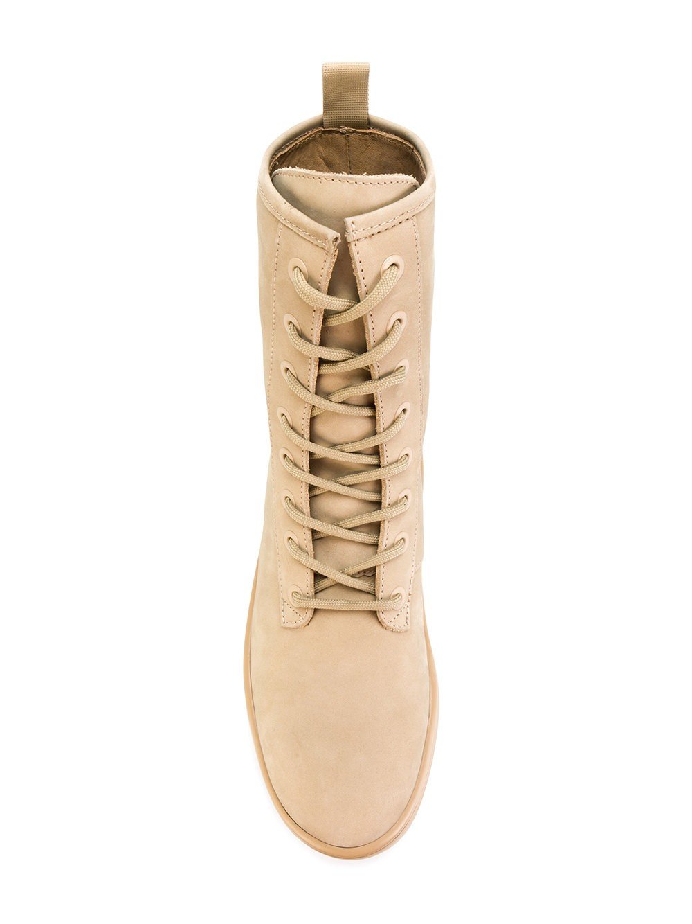 Taupe Nubuck Combat Boot