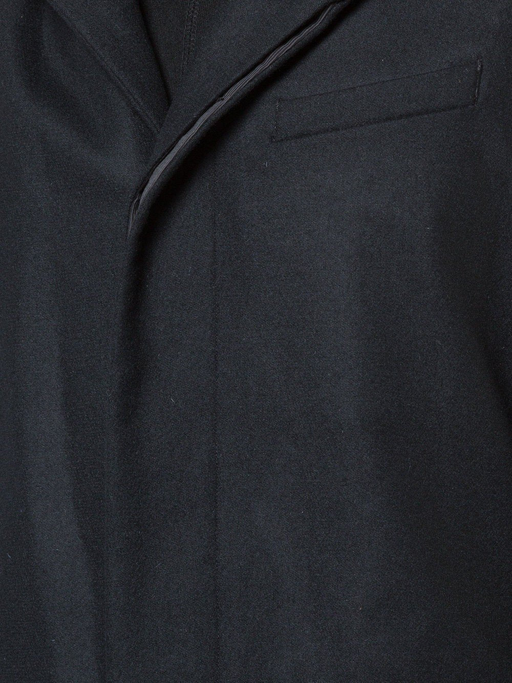 Wool Stretch Flannel Unisex Coat