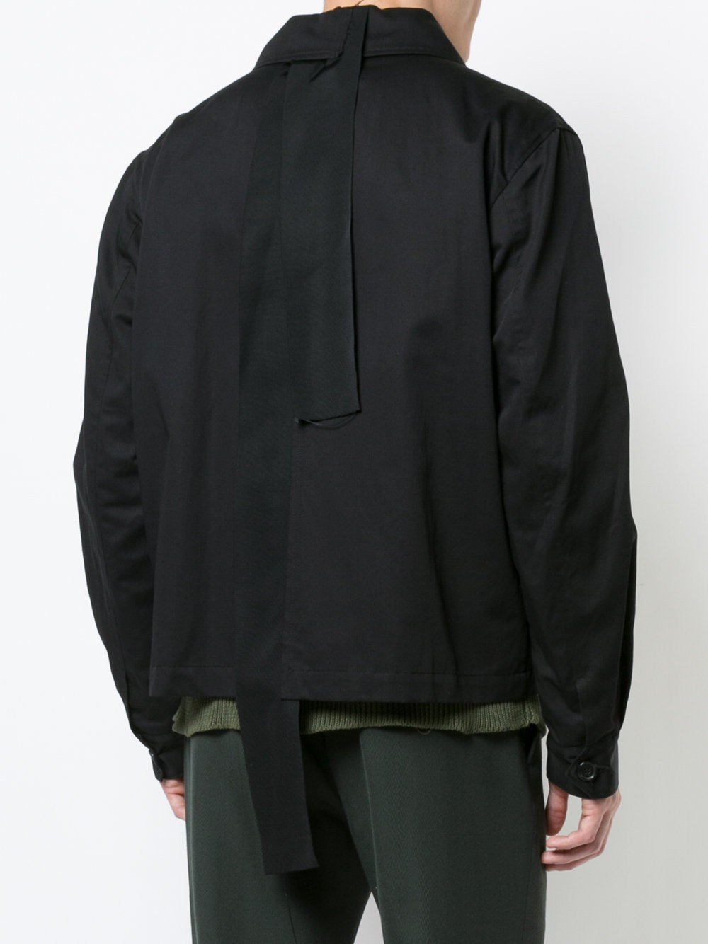 Cotton Linen Harrington Jacket