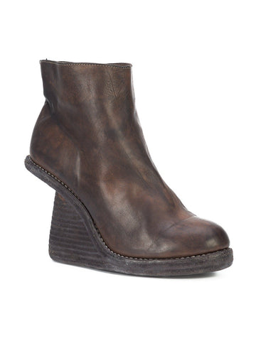 Women's 6006 Full Grain Baby Calf Stacked Wedge