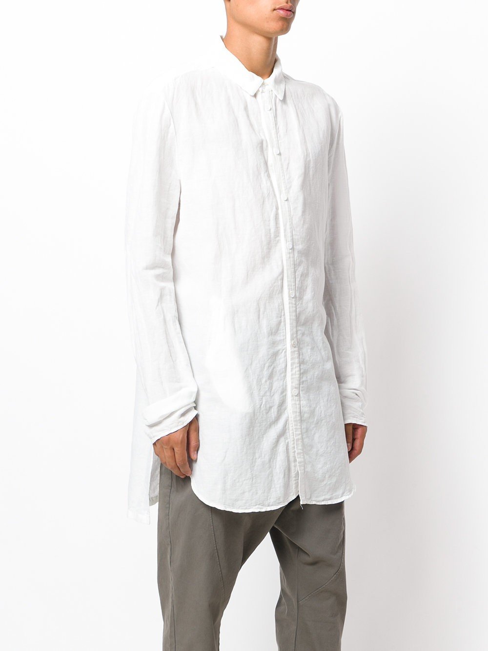Elongated Pocket Shirt
