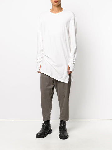 Glove Sleeve Oversized T-Shirt