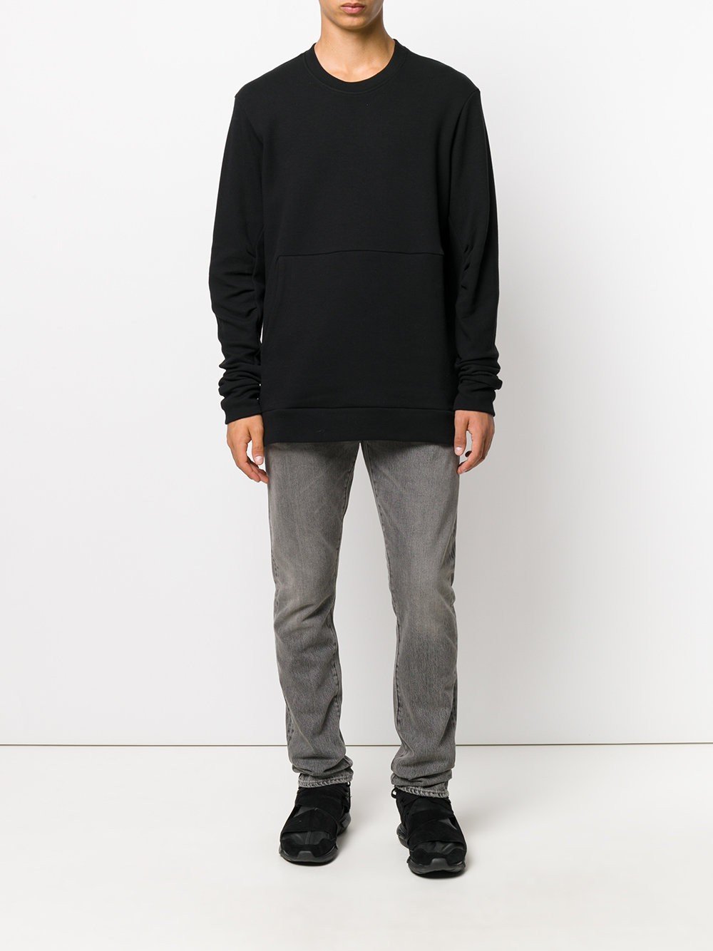 Contrast Sleeve Sweatshirt