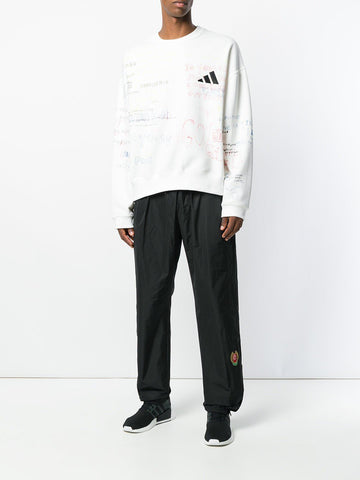 Crew Rib Side Sweatshirt Graffiti