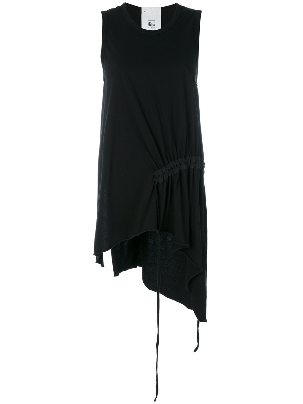 Draped Top Black
