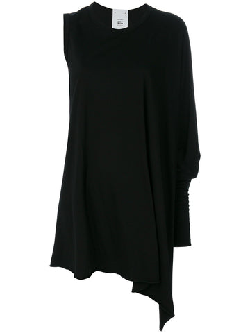 Single Sleeve Dress Black