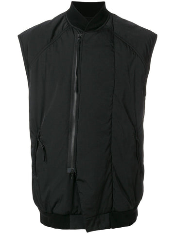 Asymmetric Zipped Vest