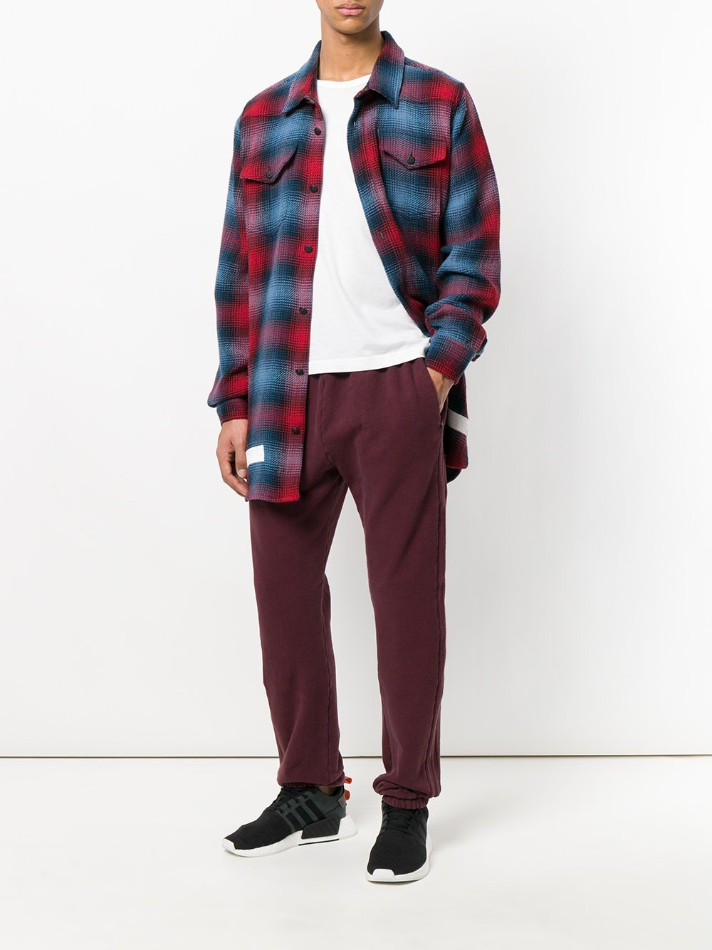 Men's Calabasas Track Pants Oxblood