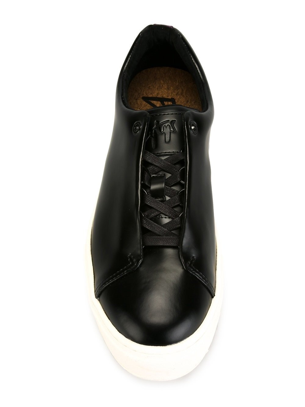 Black Doja Leather Sneakers