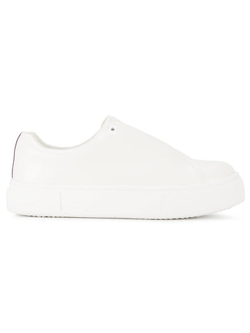White Doja Leather Sneakers