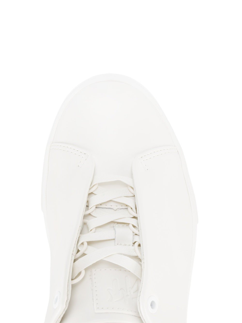 White Doja Leather Sneakers