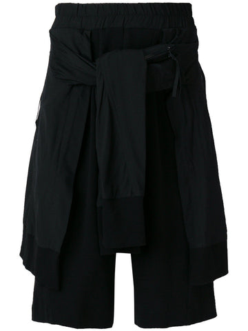Combination Jacket Wrap Shorts