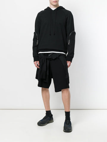 Combination Jacket Wrap Shorts