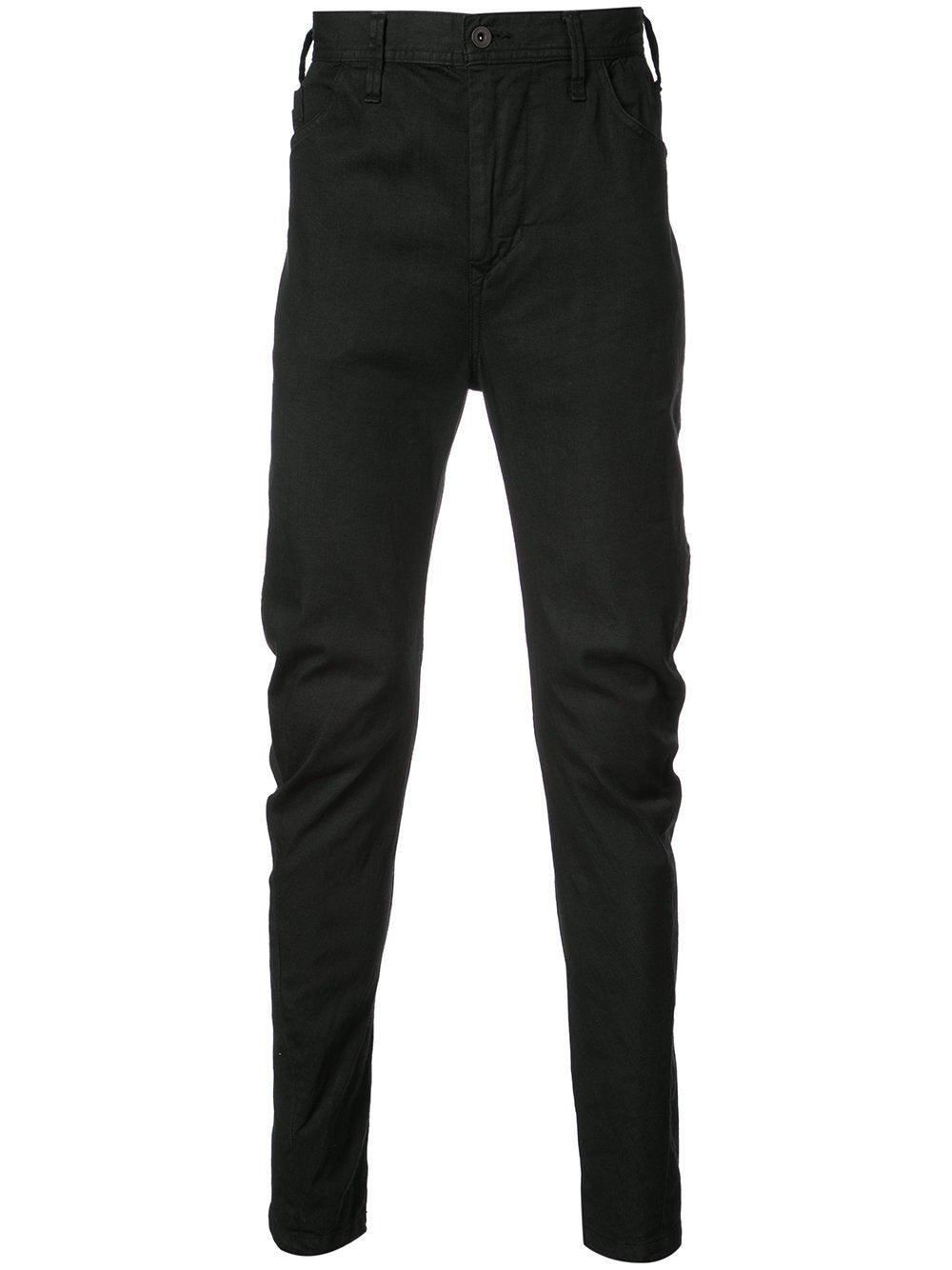 Stretch Denim Tapered Jeans
