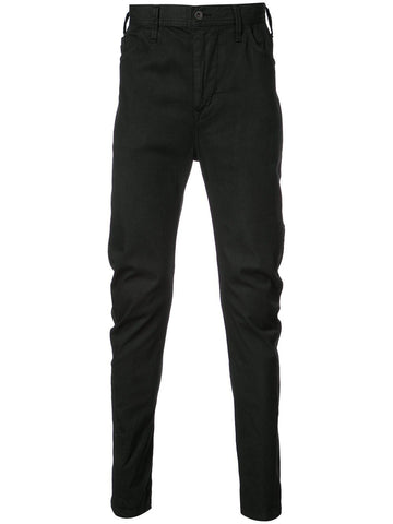 Stretch Denim Tapered Jeans