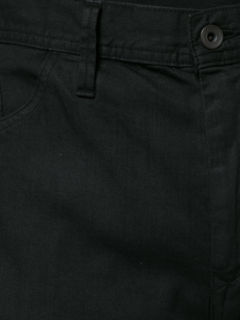 Stretch Denim Tapered Jeans