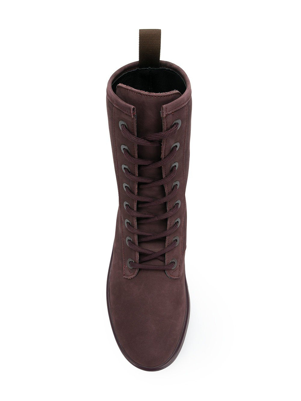 Oxblood Nubuck Combat Boot