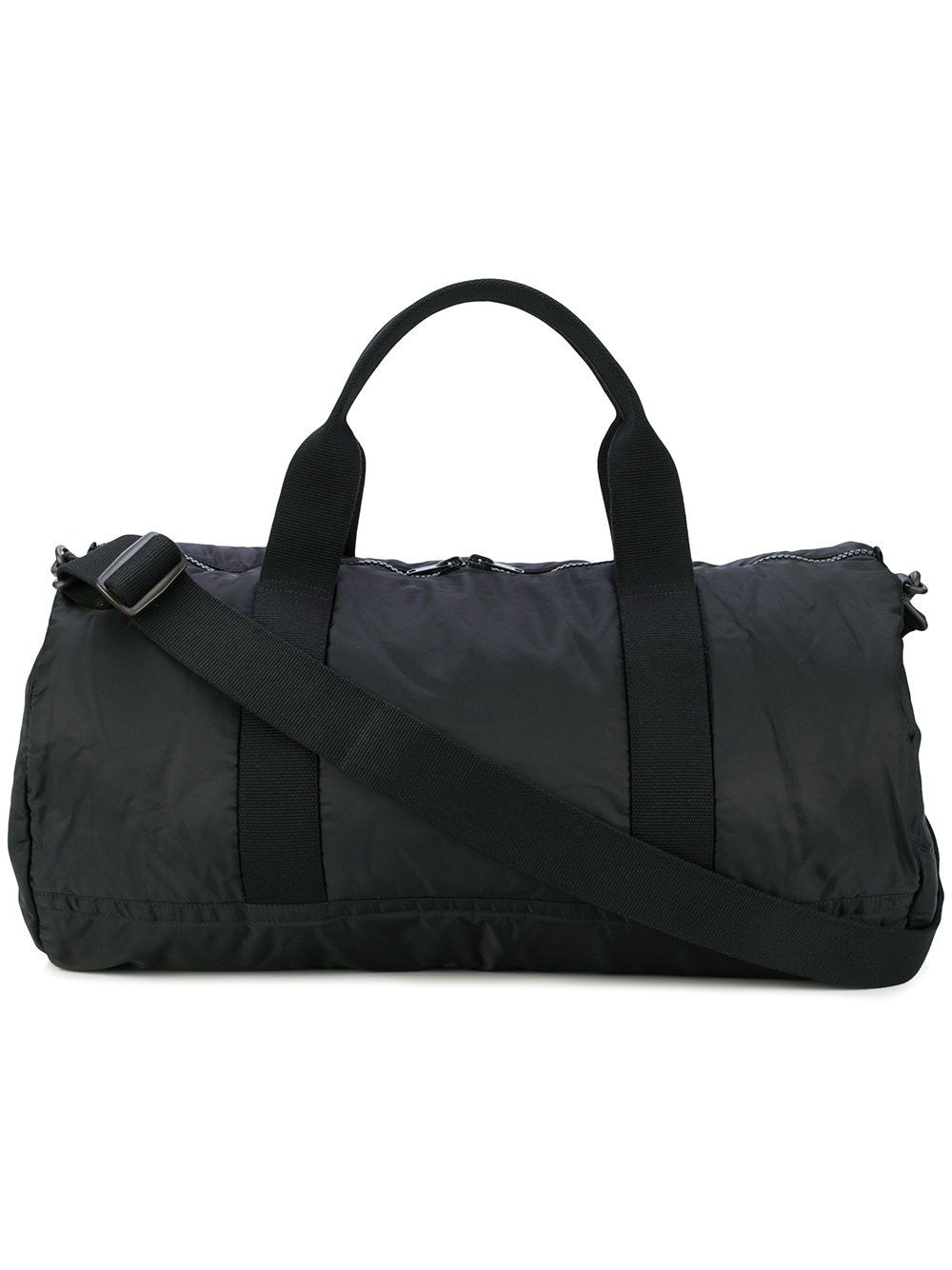 Nylon Gym Bag Black