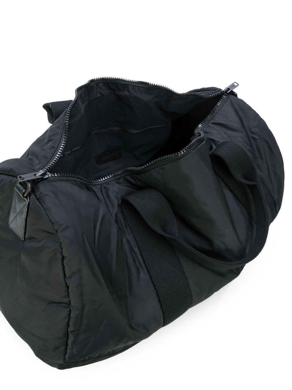 Nylon Gym Bag Black