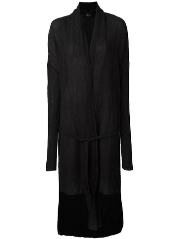 Tie Waist Long Cardigan