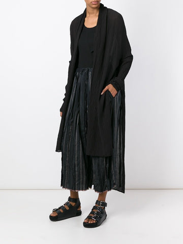 Tie Waist Long Cardigan