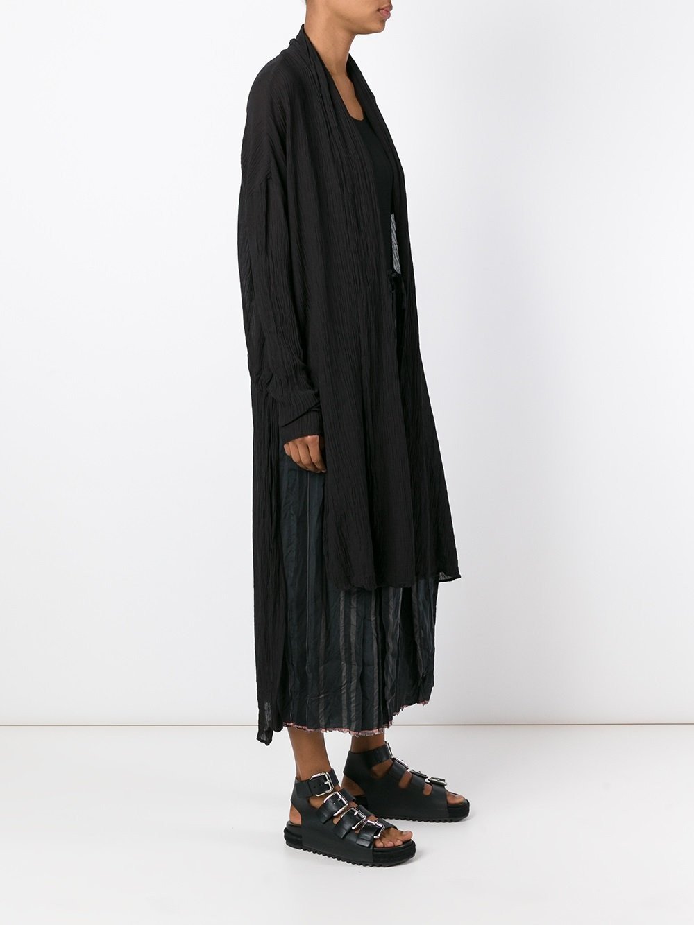 Tie Waist Long Cardigan
