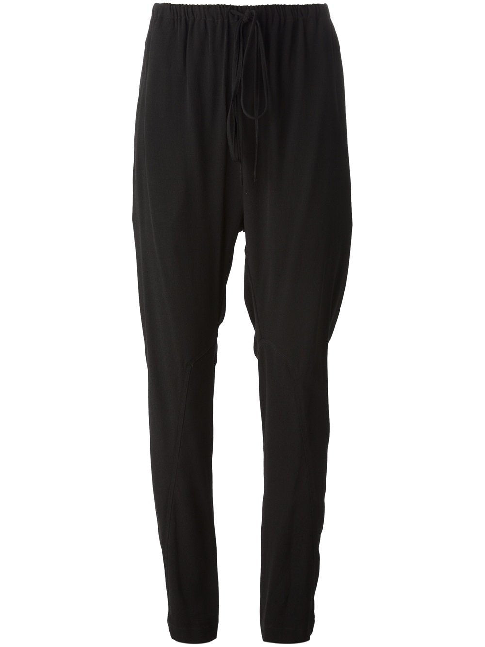 Drawstring Drop Crotch Trousers