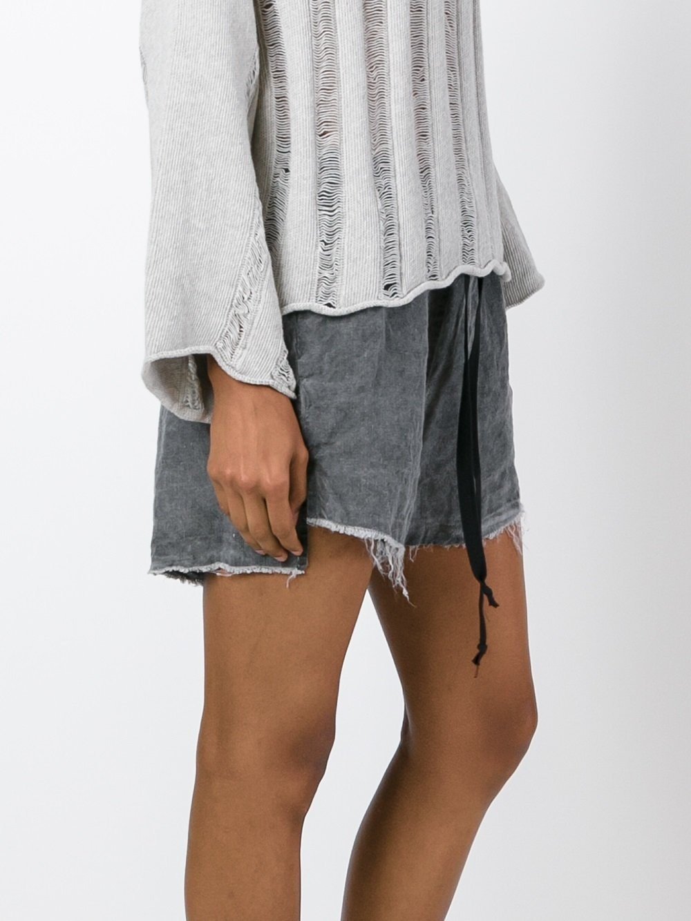 Raw Hem Shorts