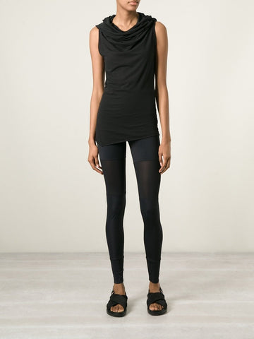 Sheer Panel Leggings
