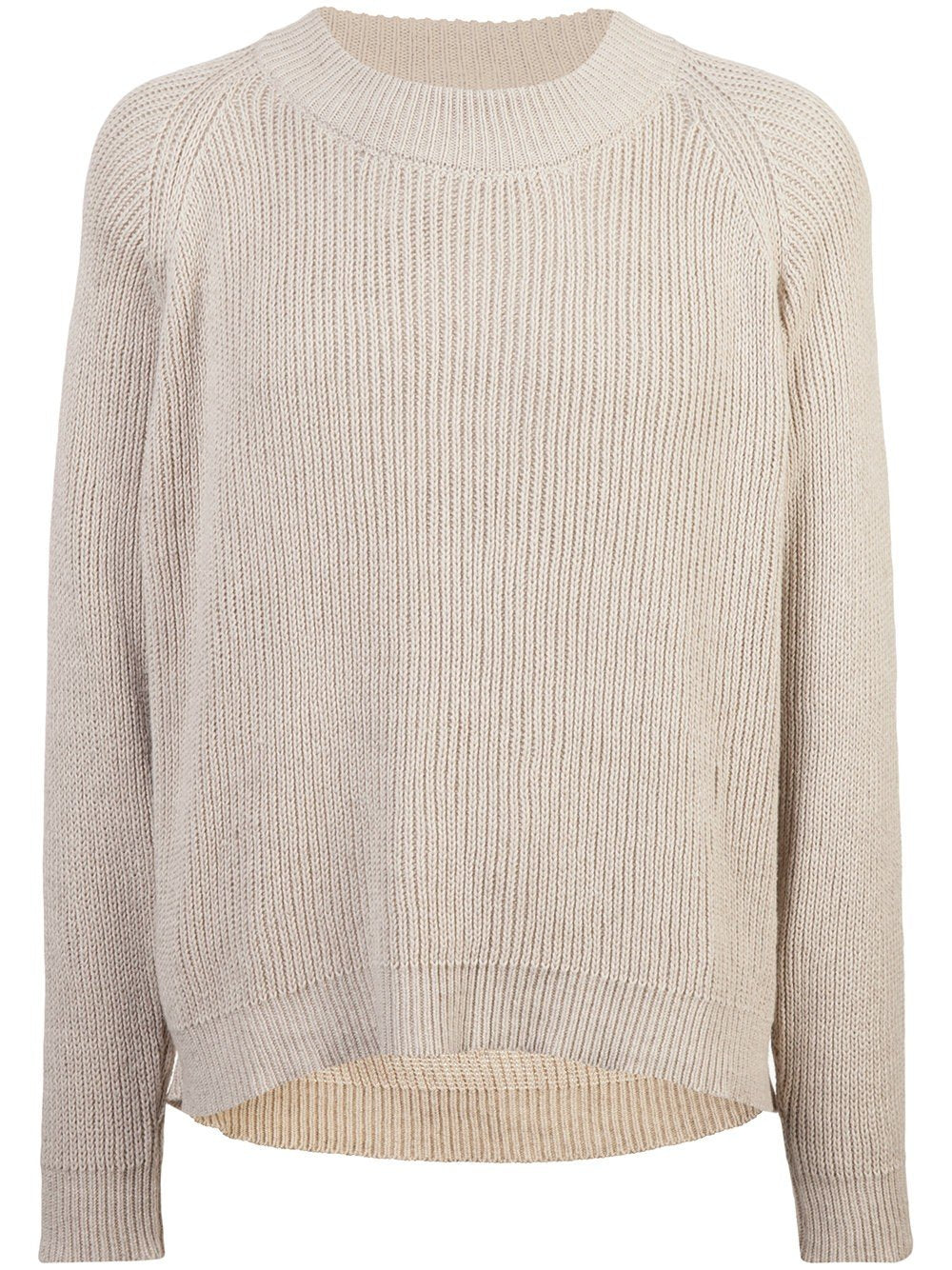 Crew Neck Sweatshirt Natural