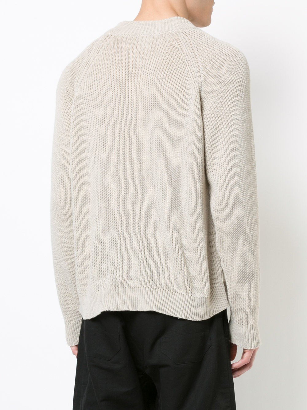 Crew Neck Sweatshirt Natural