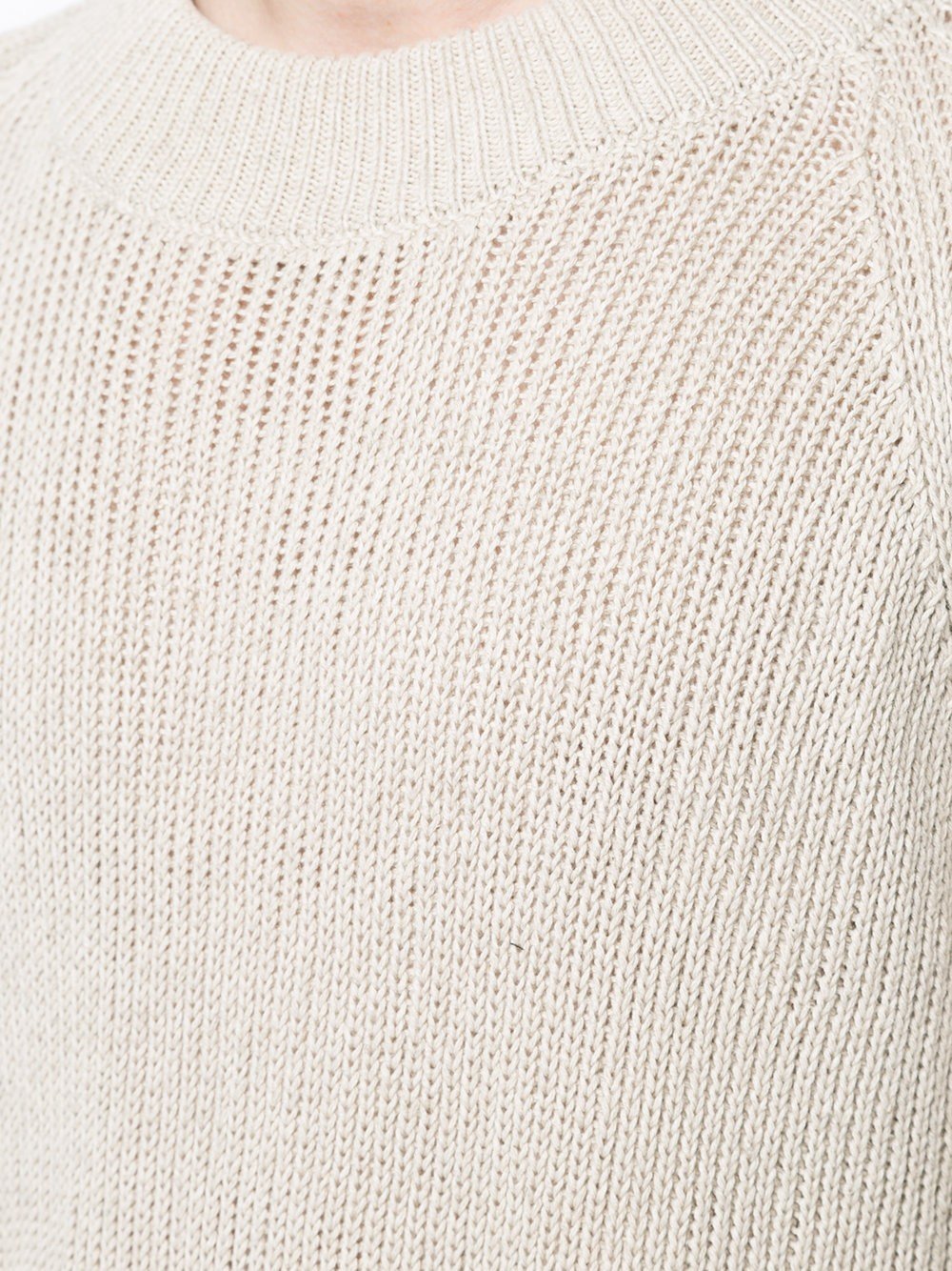 Crew Neck Sweatshirt Natural