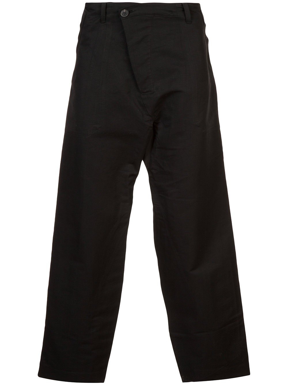 Loose Fit Workwear Trousers Black