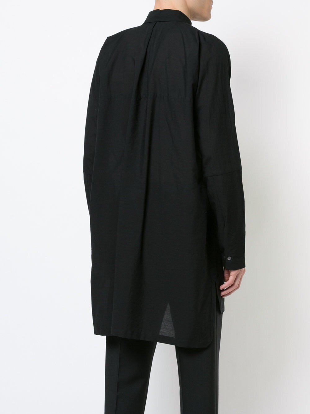 Black Sheer Shirt