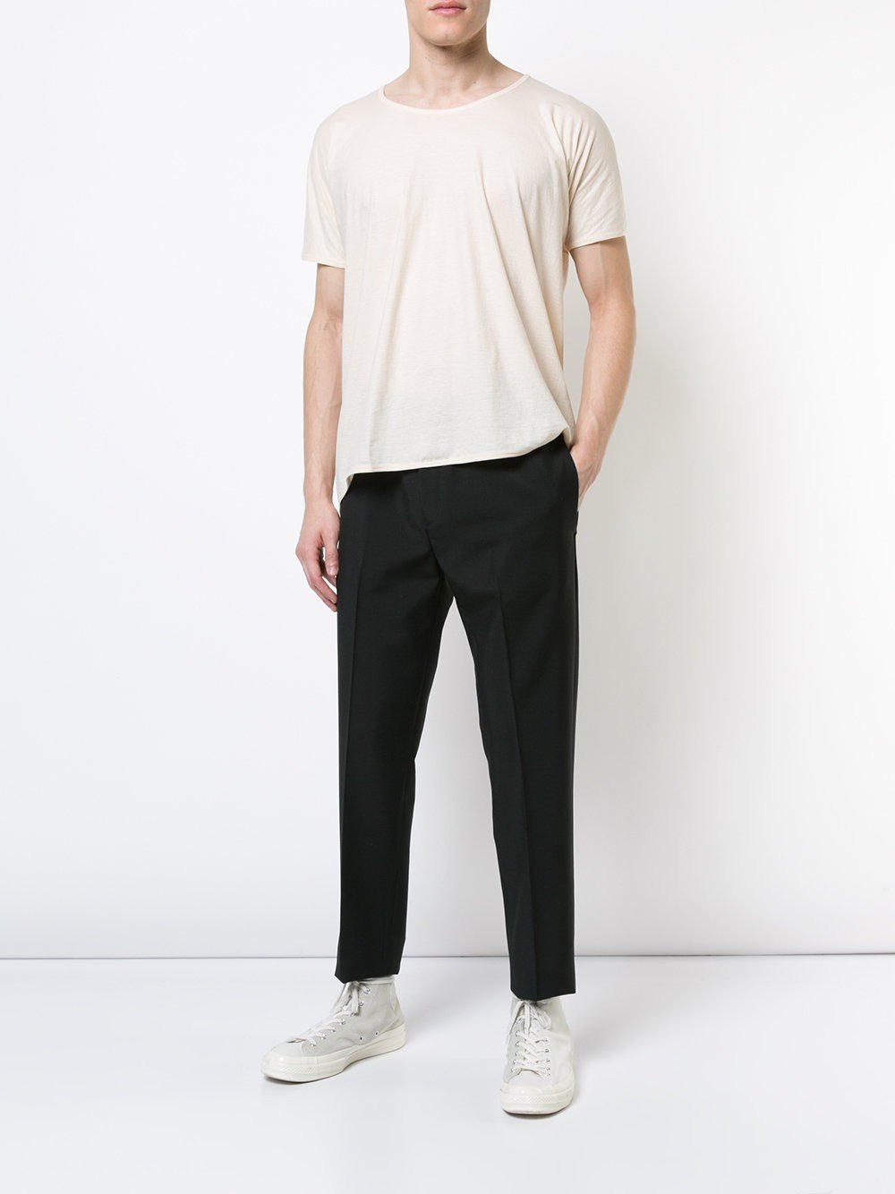 Natural Fine Jersey Tee