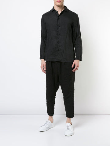 Crumpled Button Shirt