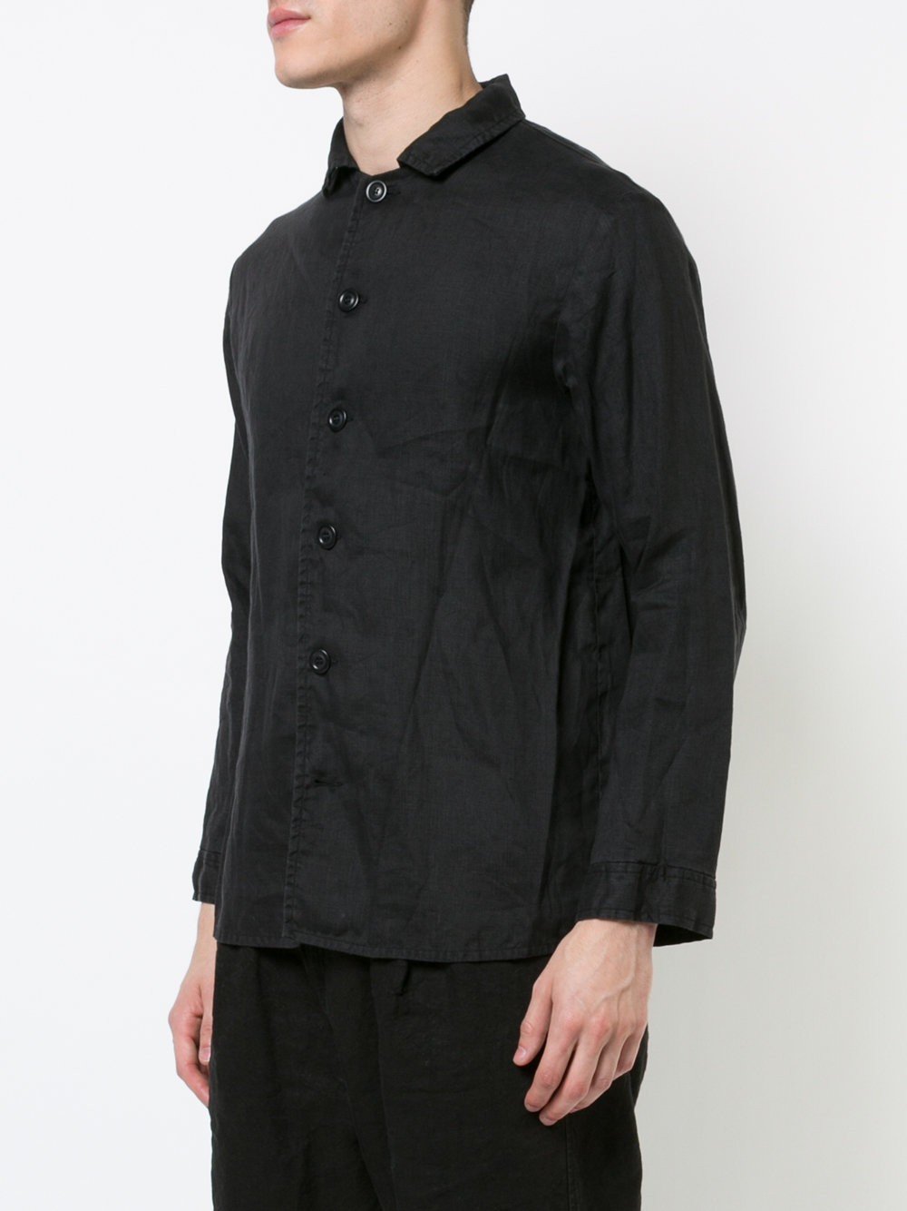 Crumpled Button Shirt