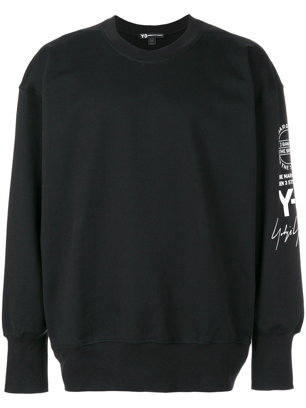 Graphic Crew Sweater