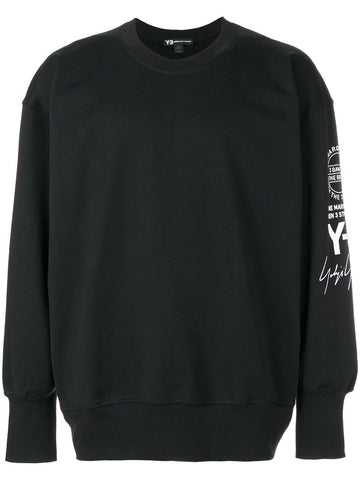 Graphic Crew Sweater